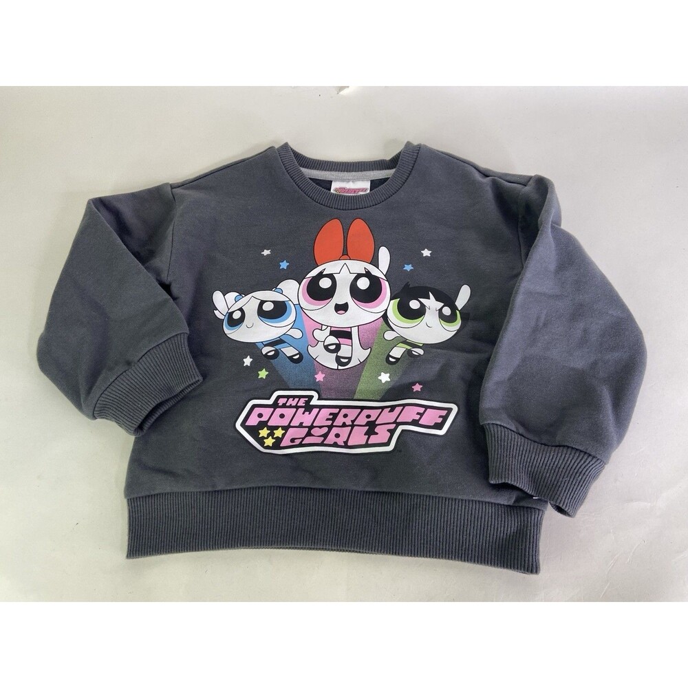 Powerpuff Girls Long Sleeve Pullover Sweatshirt Toddler Girls Size 3T